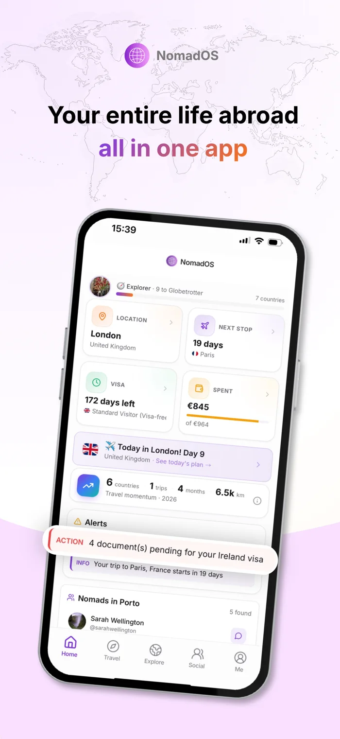 NomadOS: la app para nómadas digitales